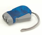 Dynamo-Taschenlampe - blau